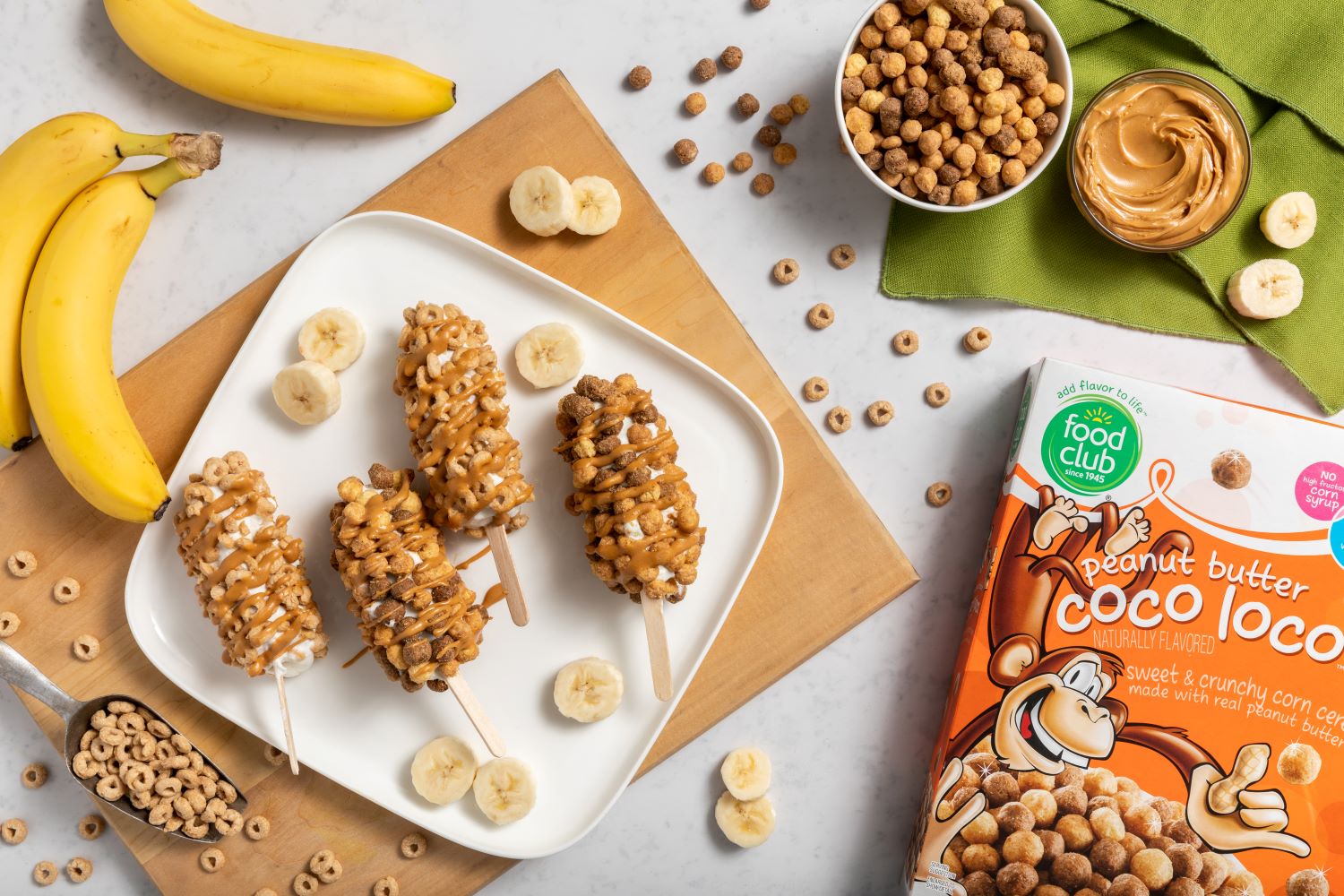 Breakfast Banana Pops Brookshire Brothers